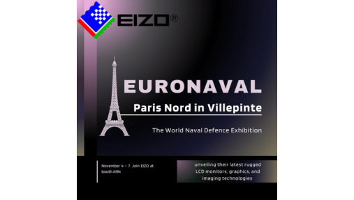 Join EIZO at EURONAVAL 2024! From November 4–7 